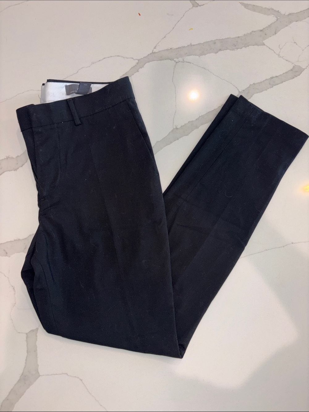 H&M Black Men's Dress Pants – Straight Tailored Style